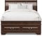 Mill Valley II Cherry 7 Pc Queen Sleigh Bedroom with Storage