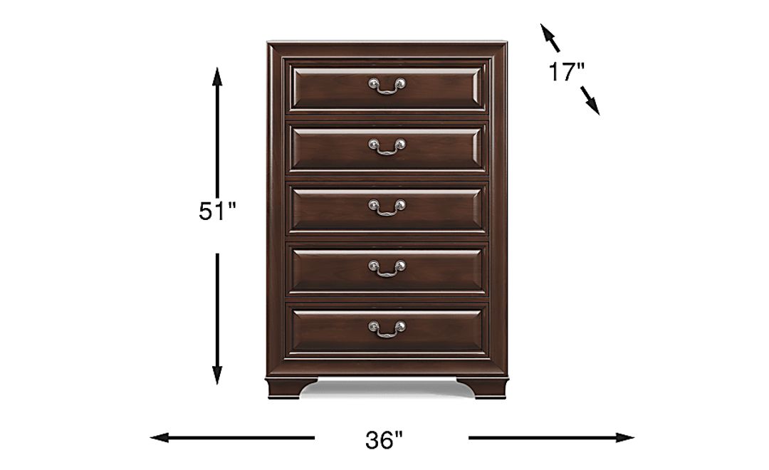 Mill Valley II Cherry Finish Chest
