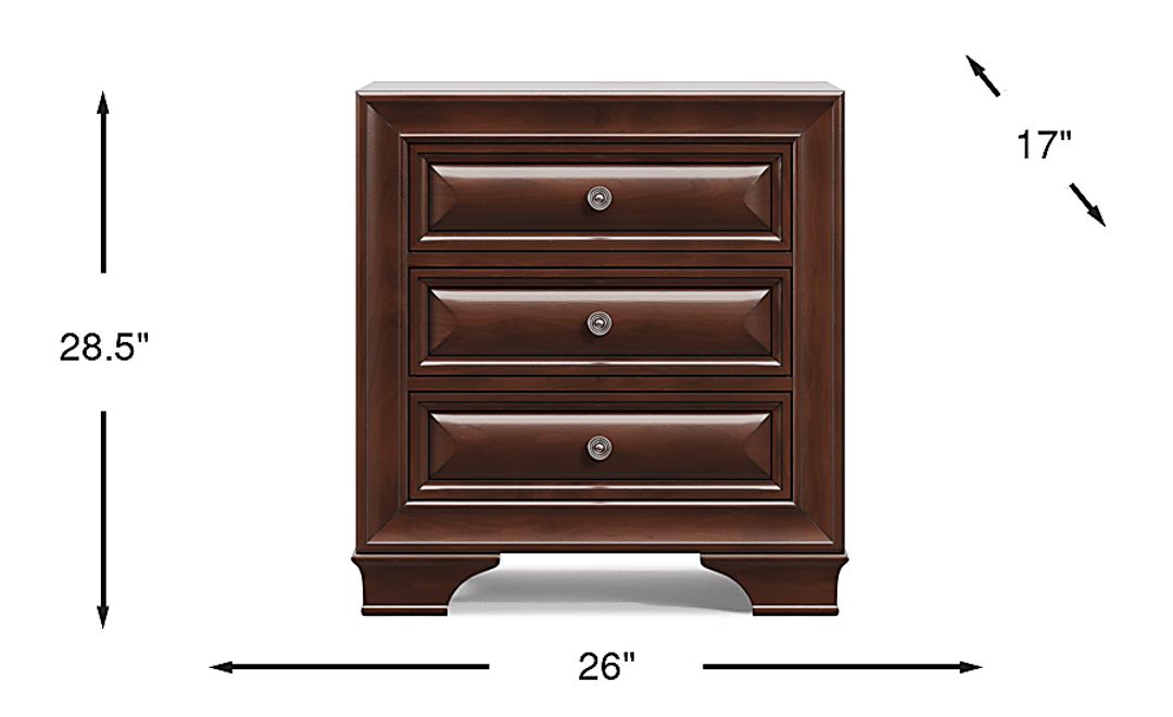 Mill Valley II Cherry Finish Nightstand