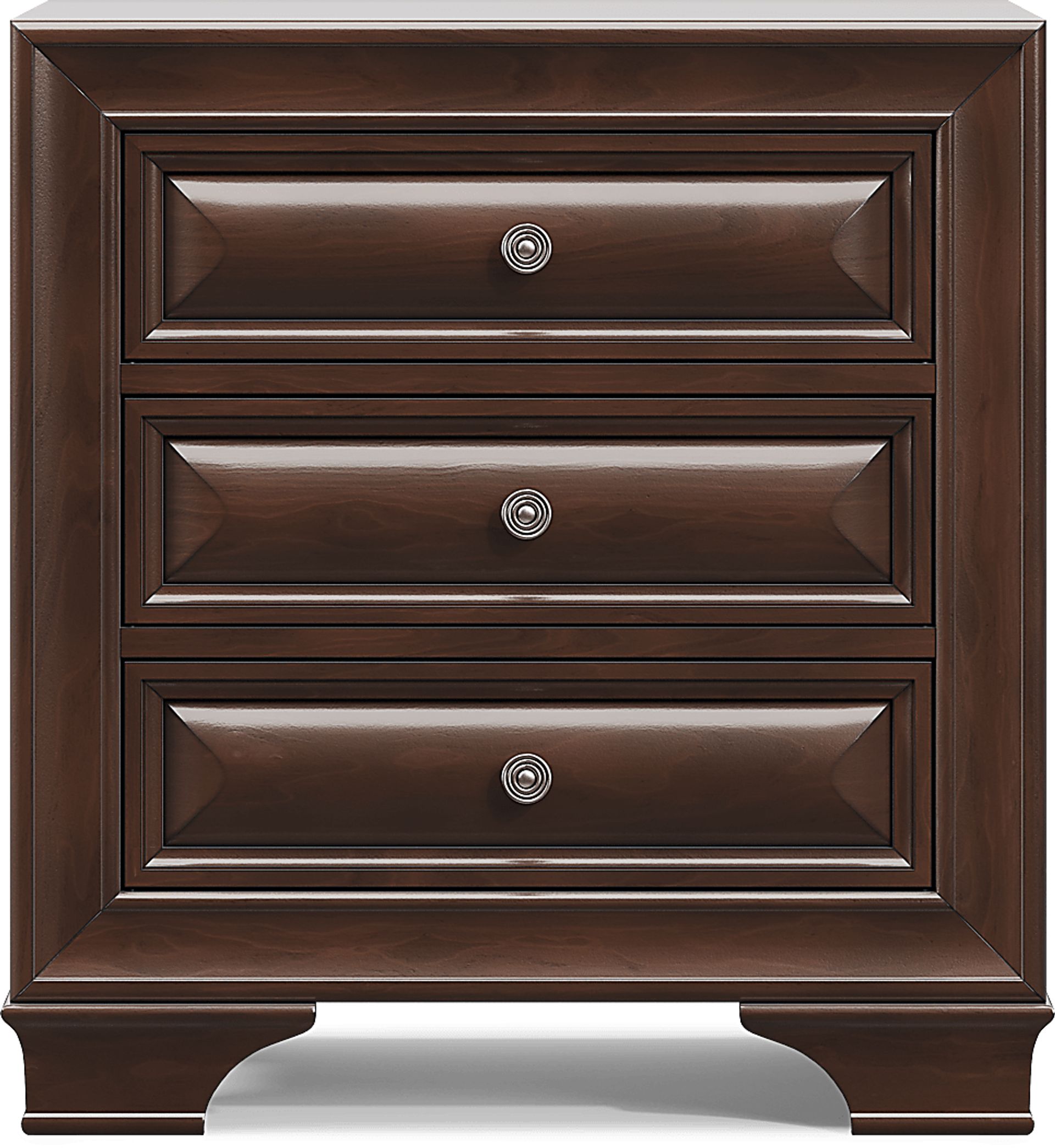 Mill Valley II Brown Cherry 5 Pc Queen Sleigh Bedroom with Storage - Image 11