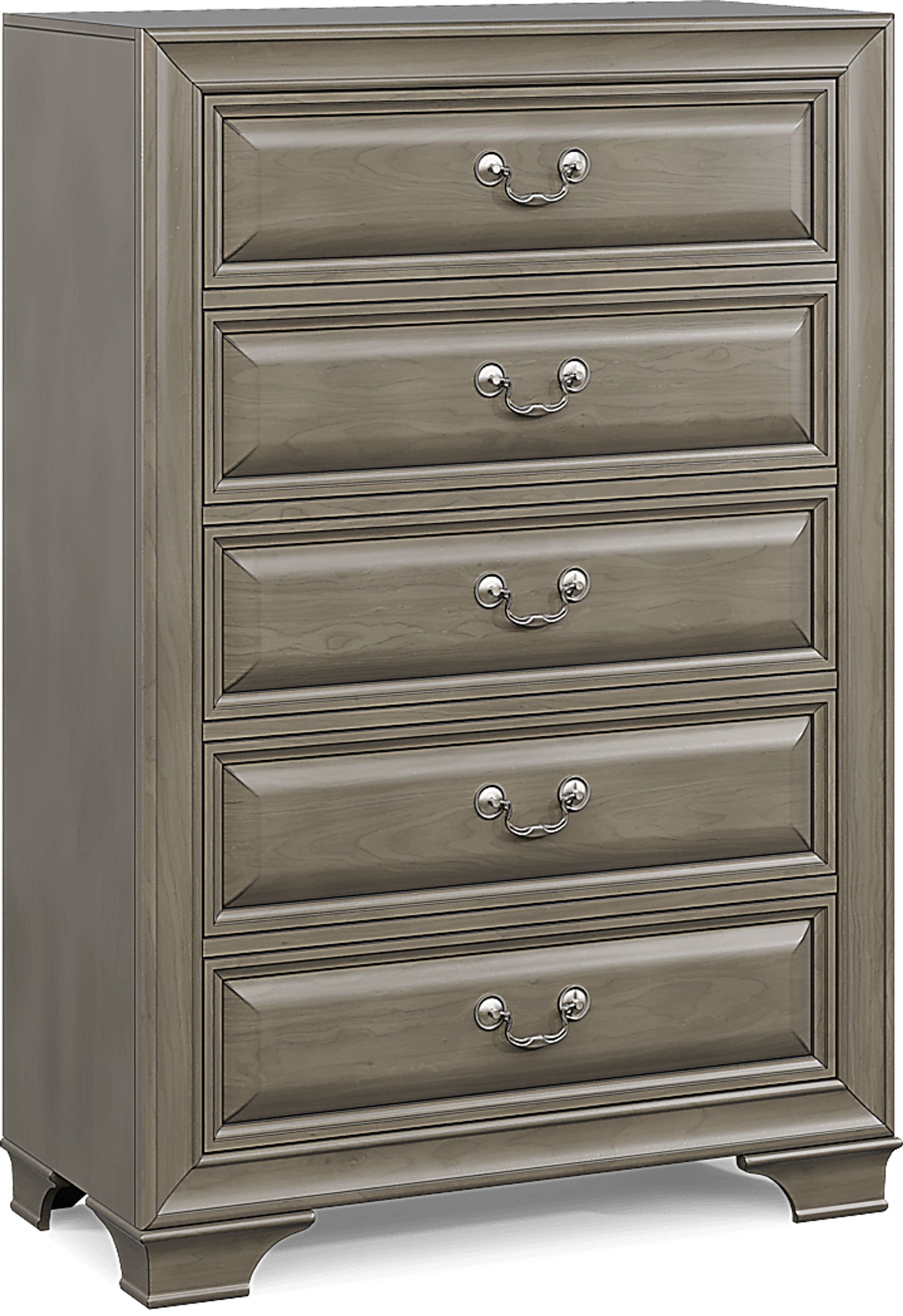 Mill Valley II Gray 5 Pc King Sleigh Bedroom with Storage - Image 8
