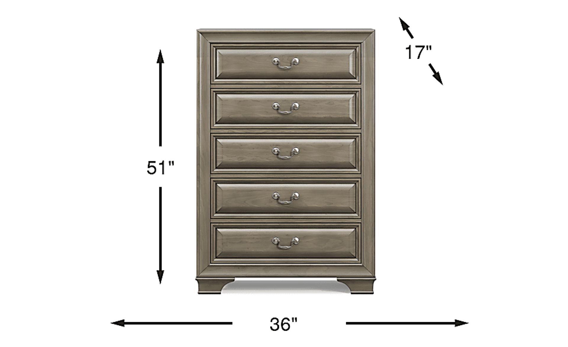 Dimension Image. Please refer to the Dimension Tab on this page for dimension details.