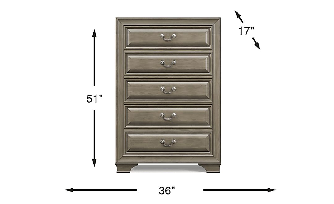 Mill Valley II Gray Chest