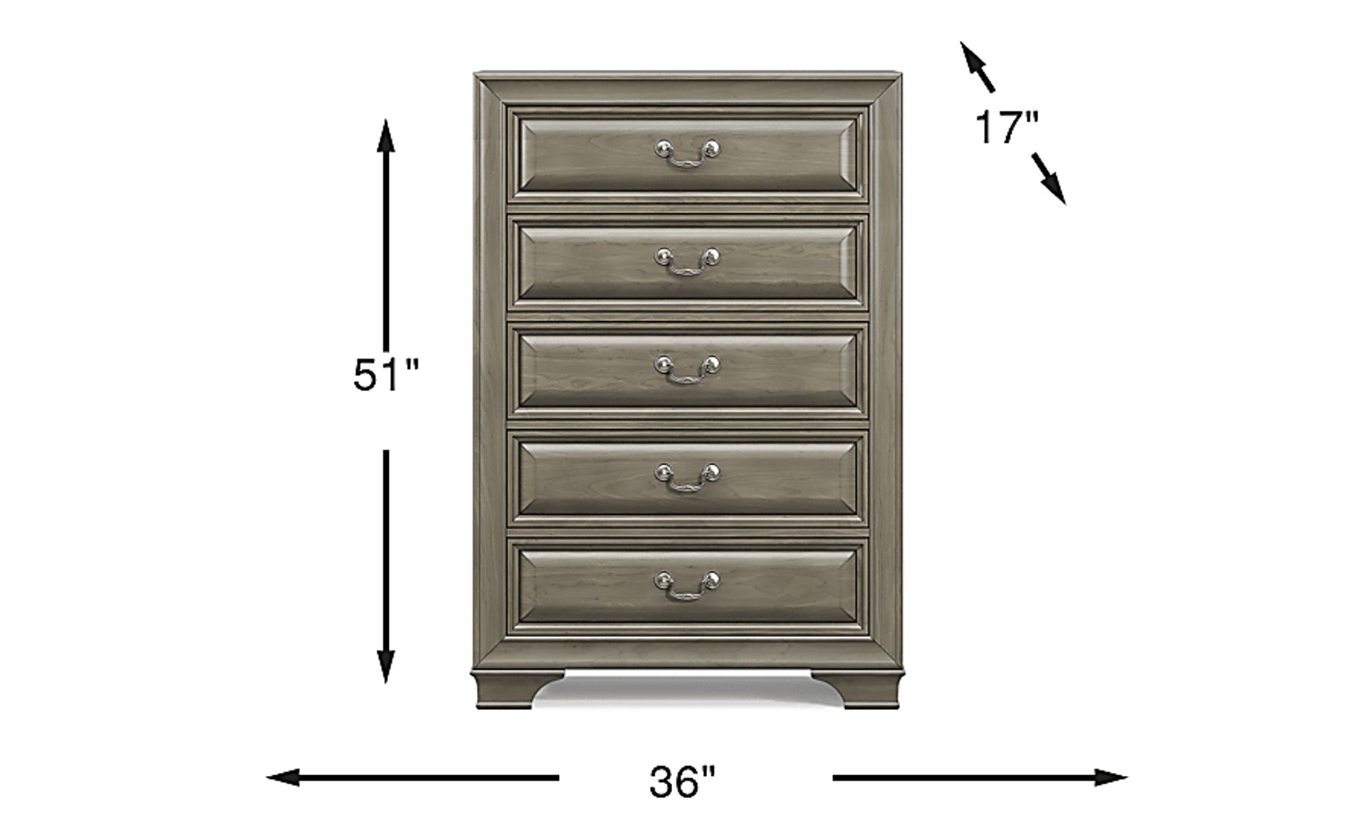 Dimension Image. Please refer to the Dimension Tab on this page for dimension details.