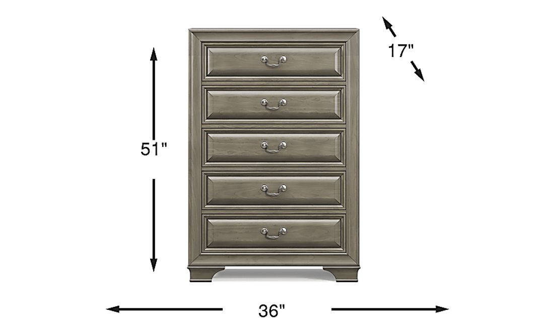 Mill Valley II Gray Chest