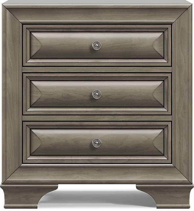 Mill Valley II Gray Nightstand - Thumbnail - Image 1