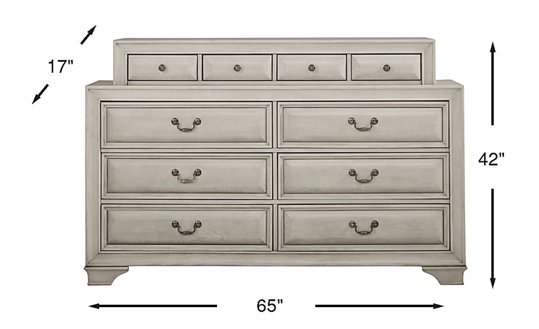 Mill Valley II White Dresser