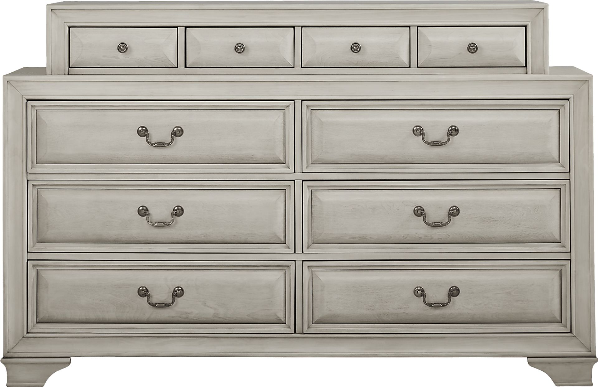 Mill Valley II White 5 Pc Queen Sleigh Bedroom with Storage - Image 5
