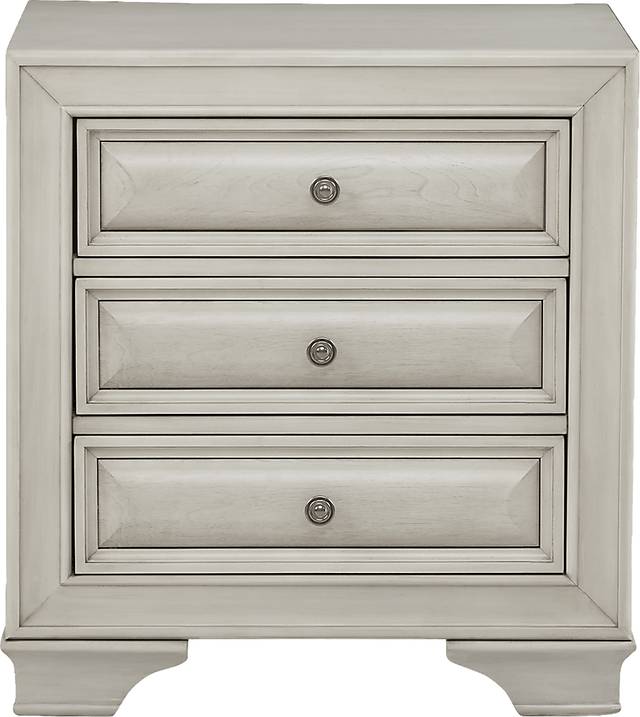 Mill Valley II White 7 Pc King Sleigh Bedroom with Storage - Thumbnail - Image 6