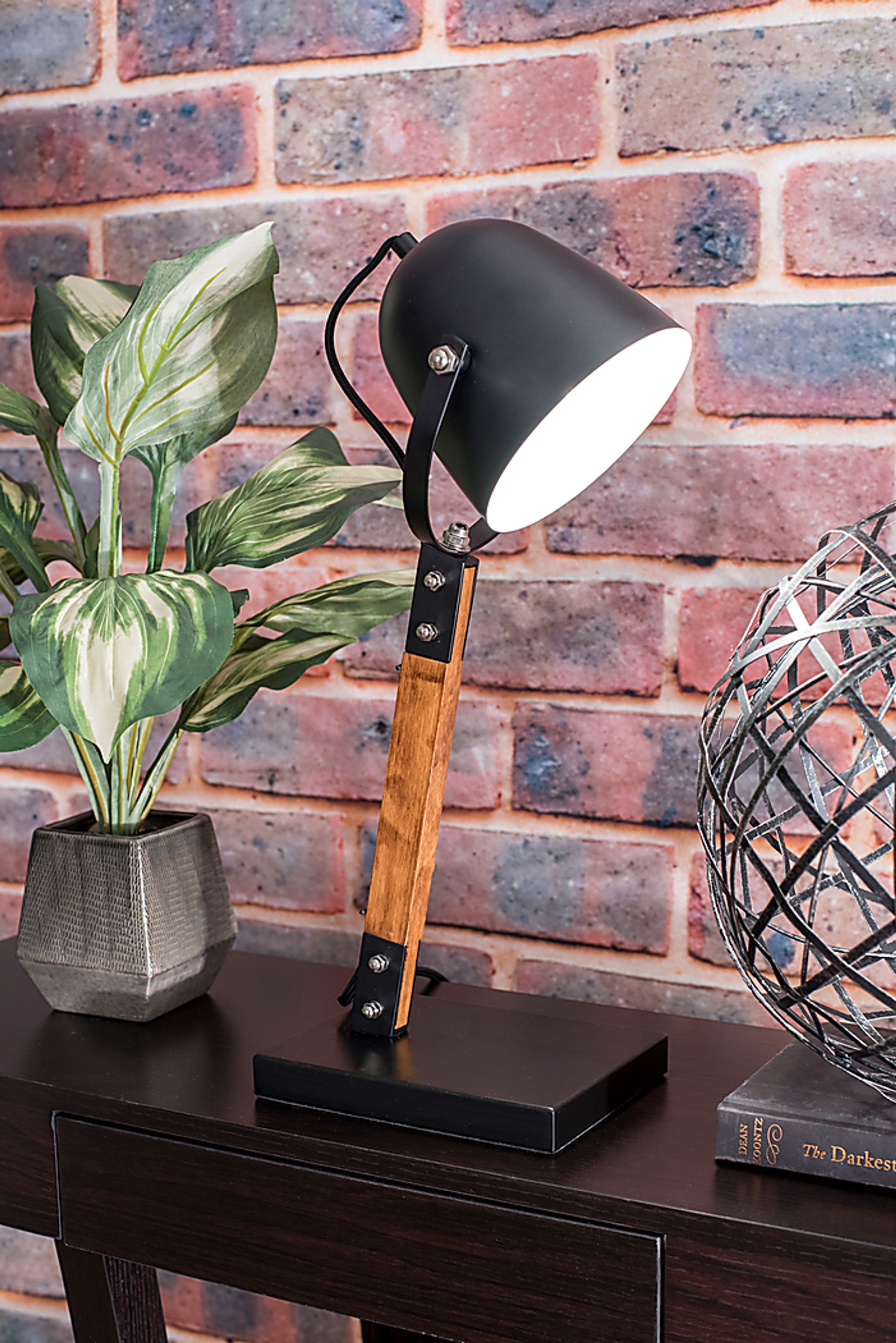 Millan Black Lamp - Image 2