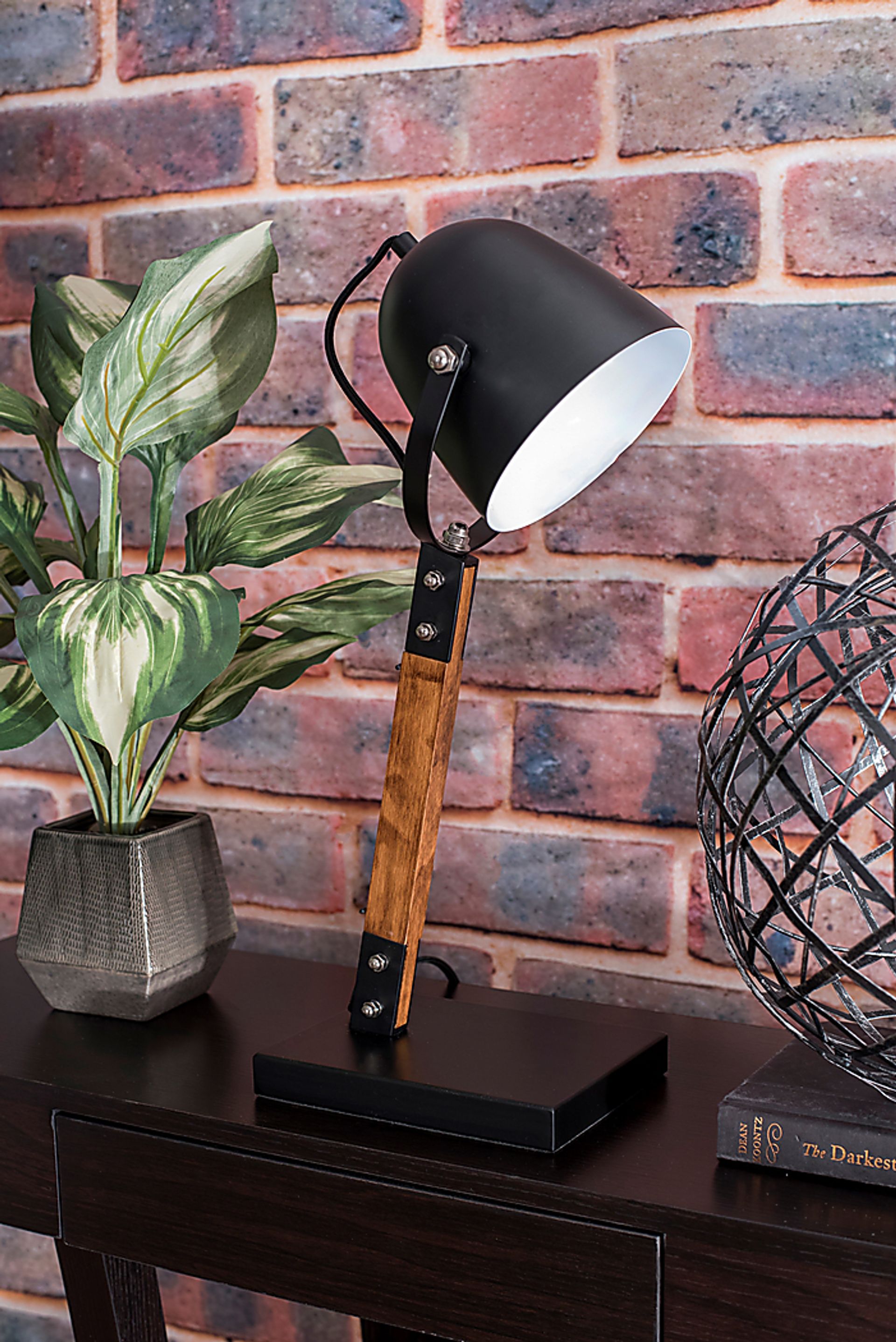 Millan Black Lamp - Image 3