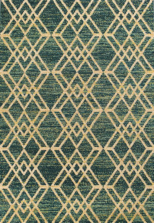 Millard Teal 5'3 x 7'7 Rug - Thumbnail - Image 1