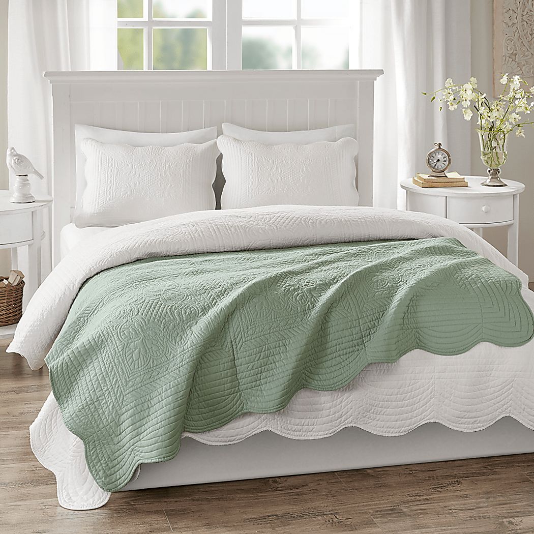 Millaudon Seafoam Throw Blanket - Thumbnail 2