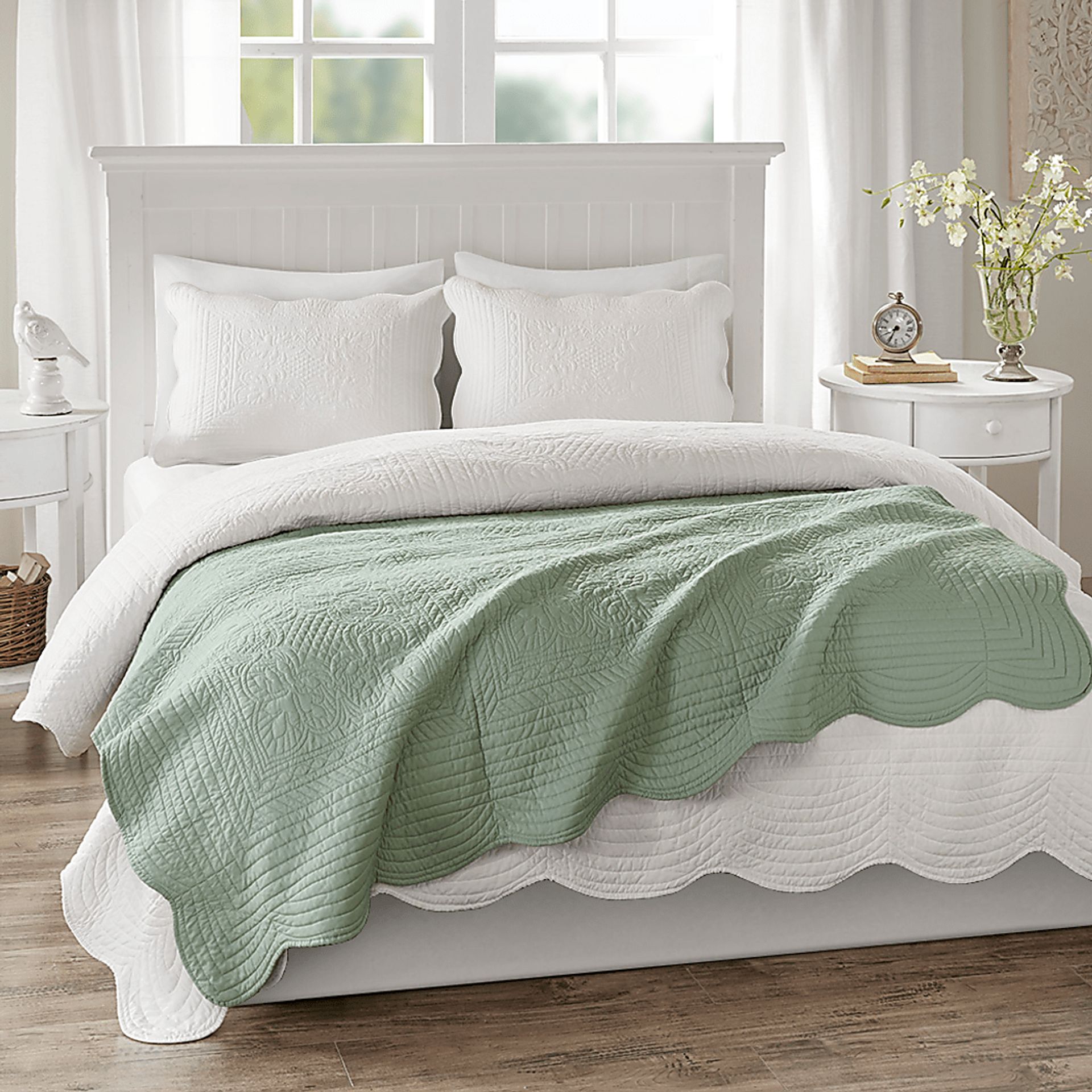 Millaudon Seafoam Throw Blanket - Image 2