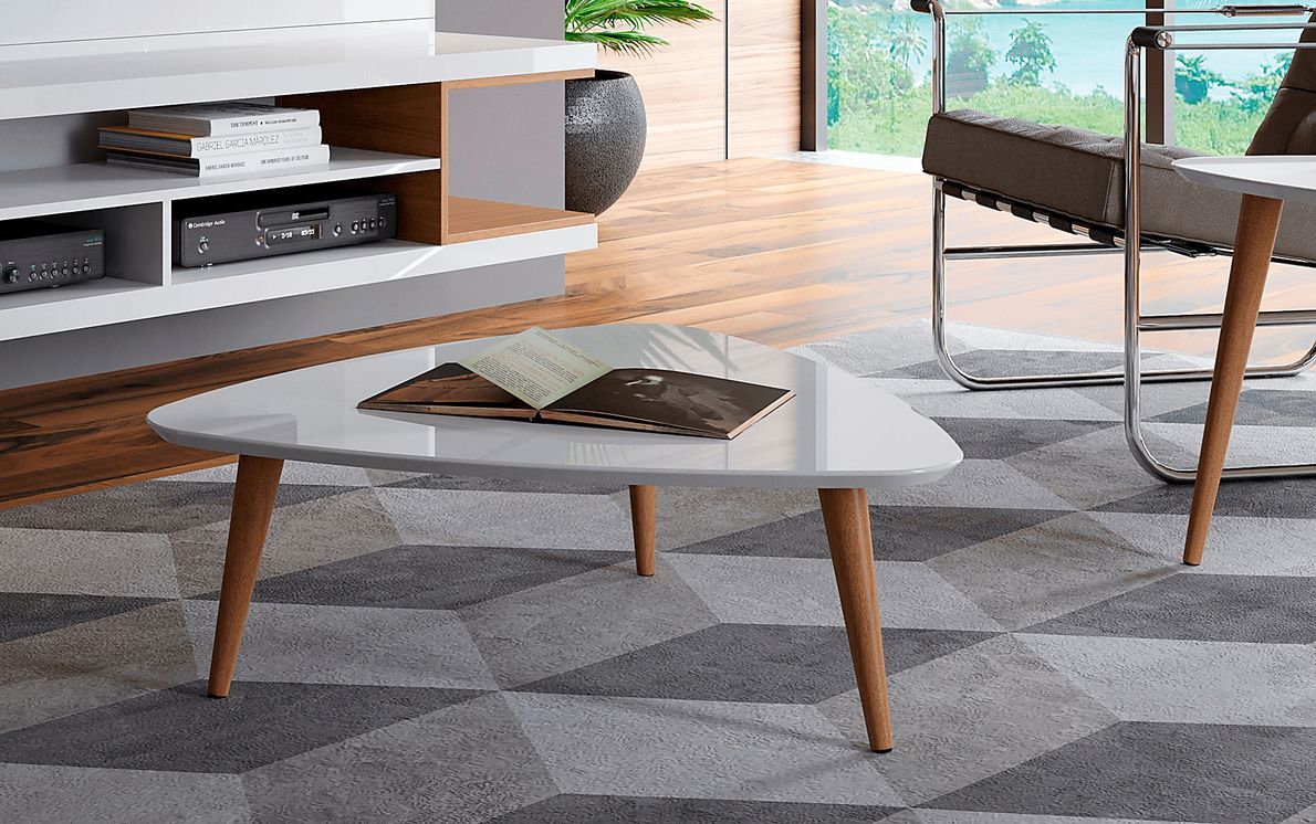 Millay White Cocktail Table