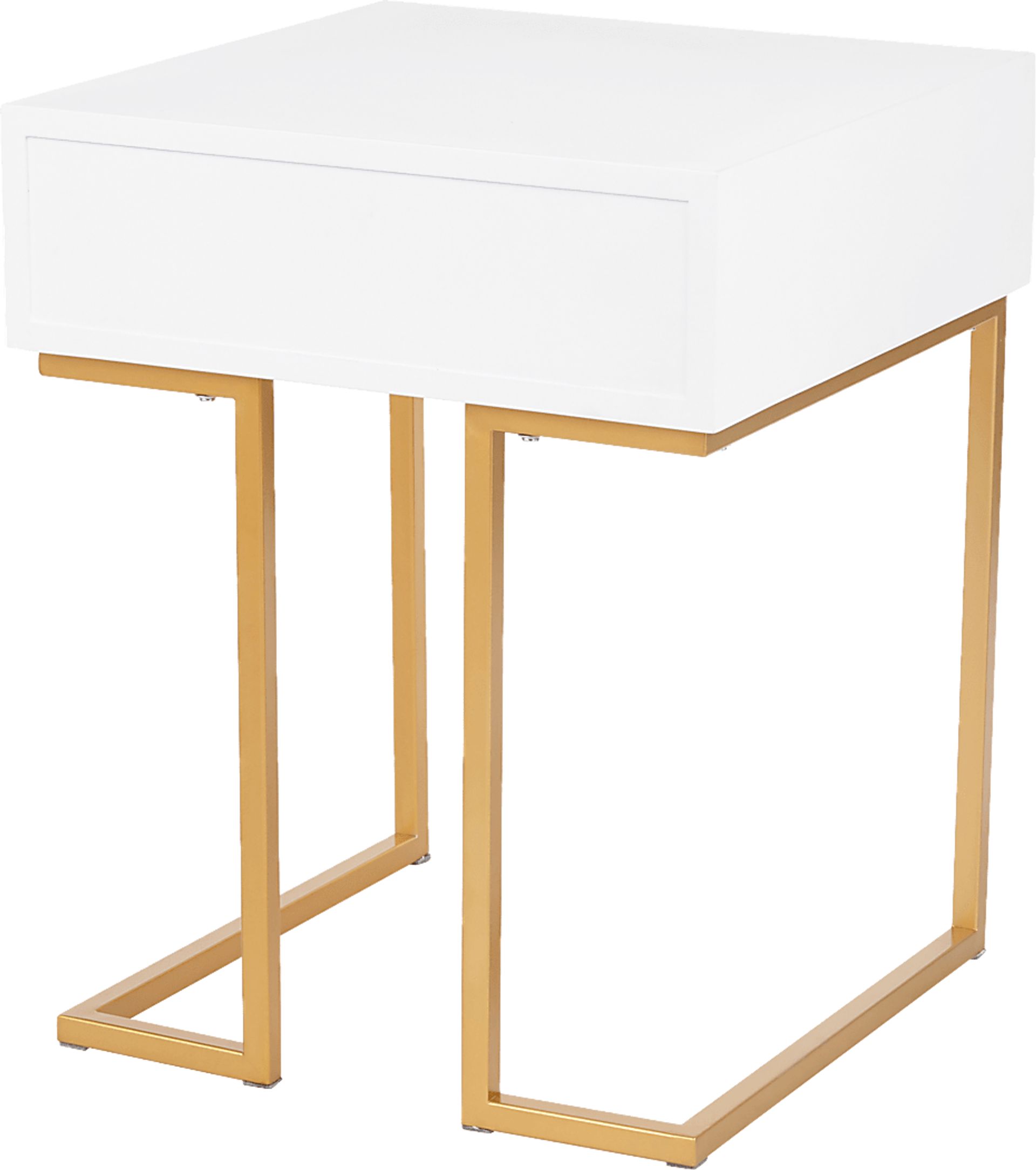 Millbank White Accent Table - Image 2