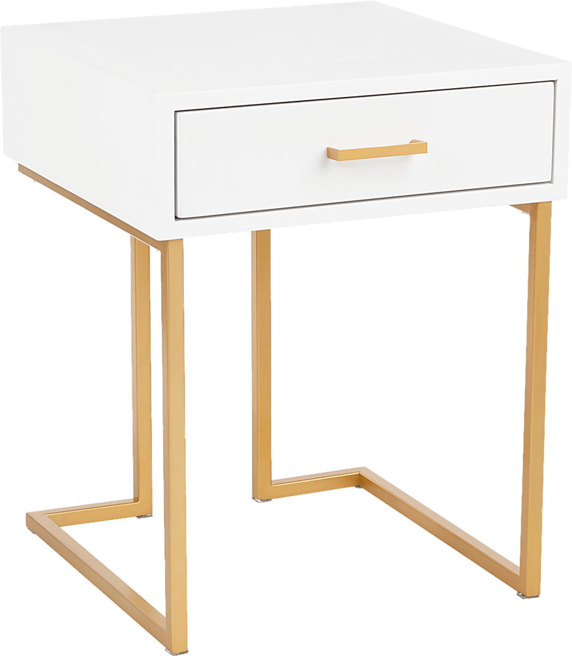 Millbank White Accent Table - Image 1