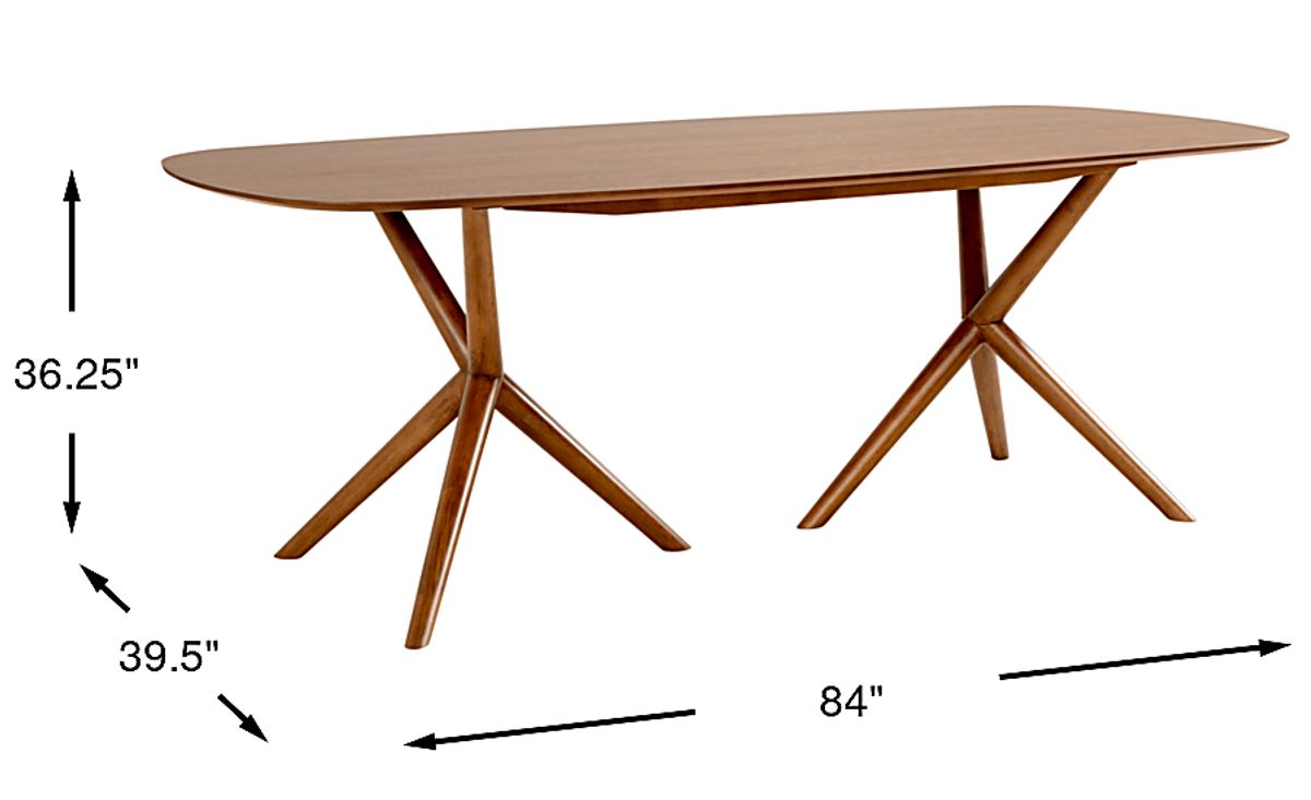 Millbrook Point Walnut Dark Wood Dining Table | Rooms to Go