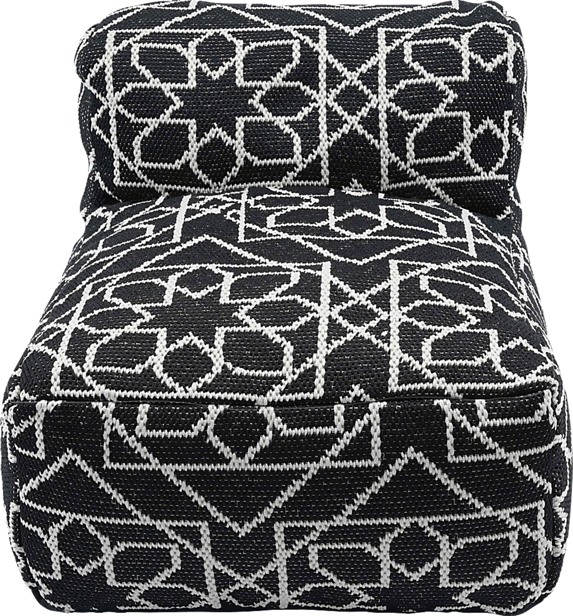 Millcanyon Black Pouf - Image 3