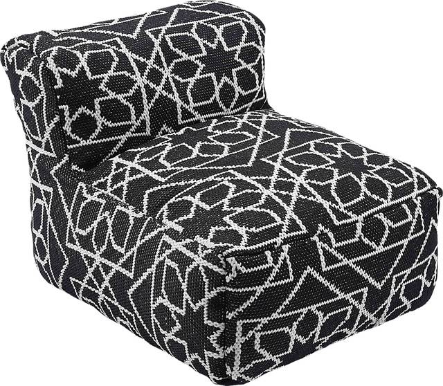 Millcanyon Black Pouf - Thumbnail - Image 1