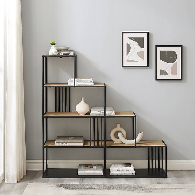 Millehouse Oak Short Bookcase - Thumbnail - Image 2
