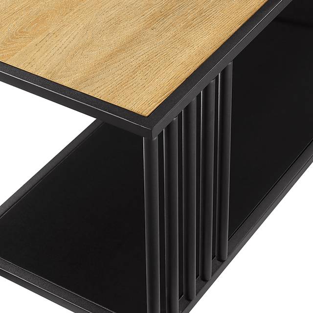 Millehouse Oak Short Bookcase - Thumbnail - Image 4