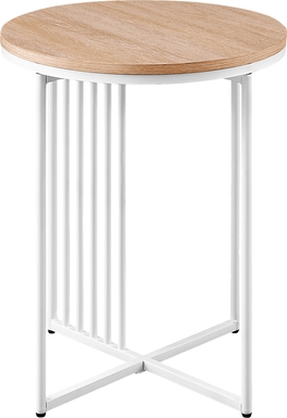 Millehouse White End Table