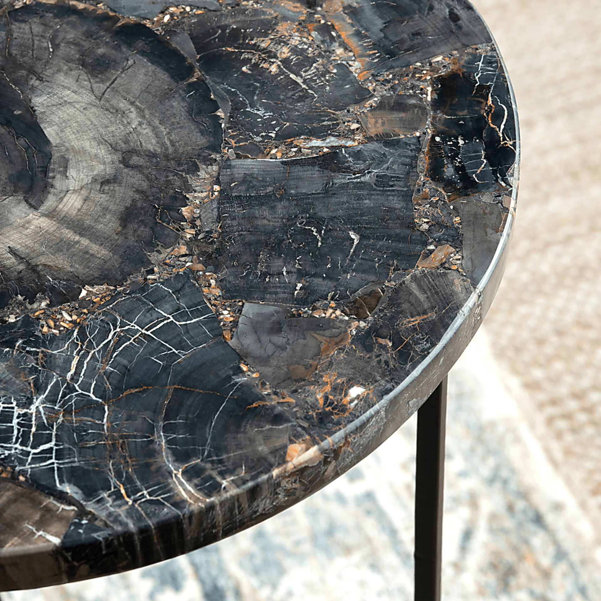 Millersburg Black End Table - Image 4