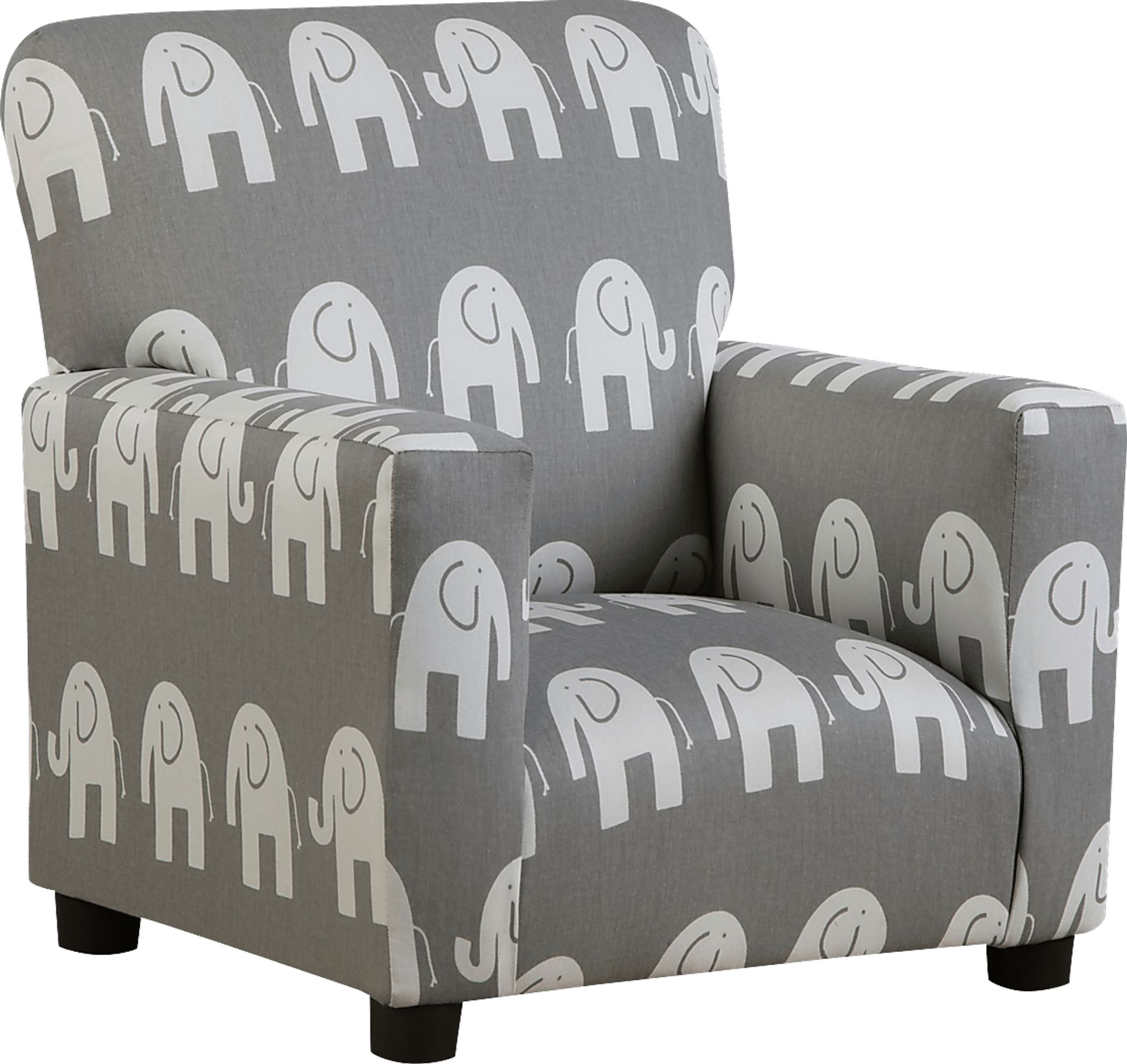 Millie Gray Toddler Accent Chair - Image 1