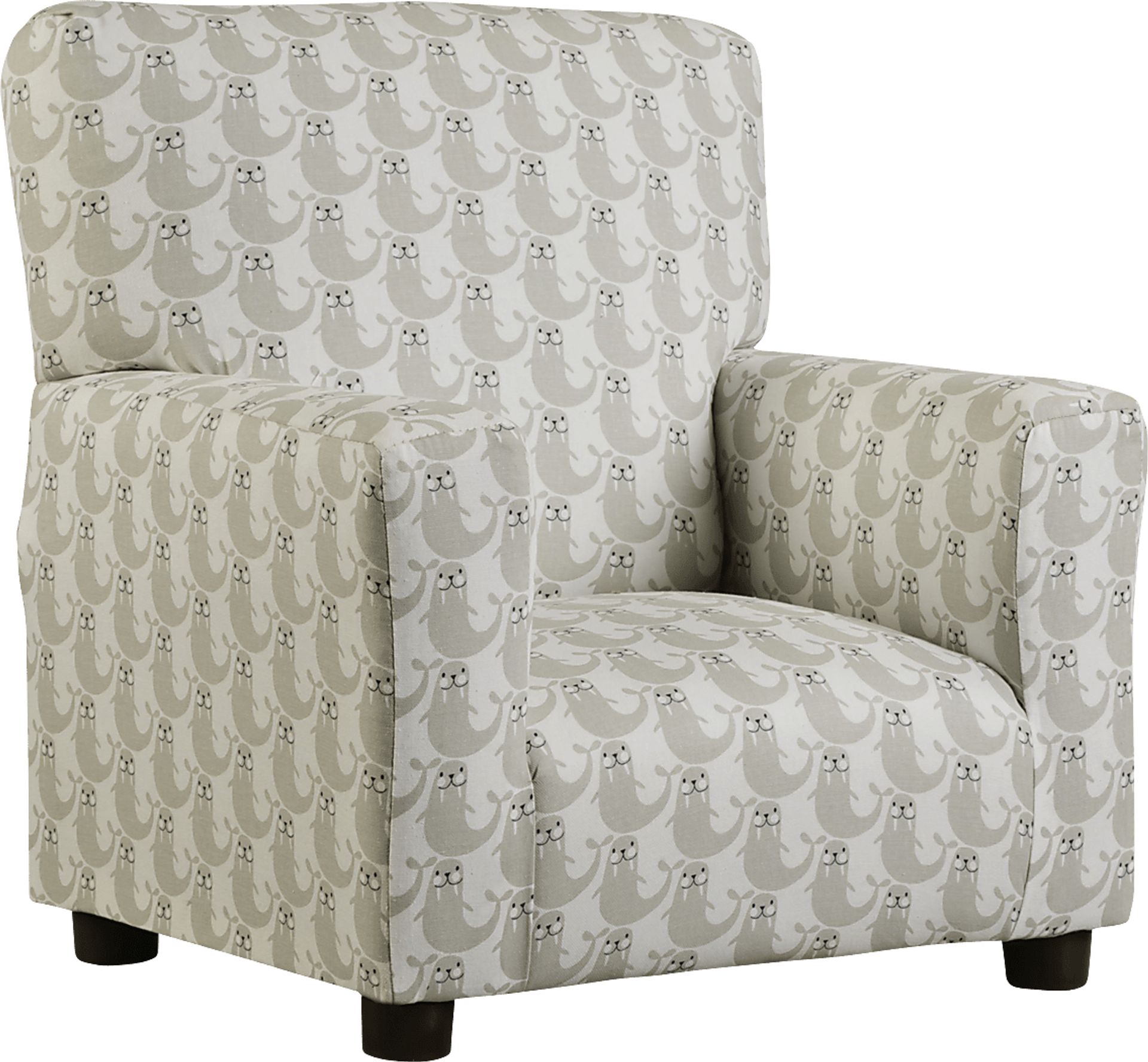Millie Light Gray Toddler Accent Chair - Image 1
