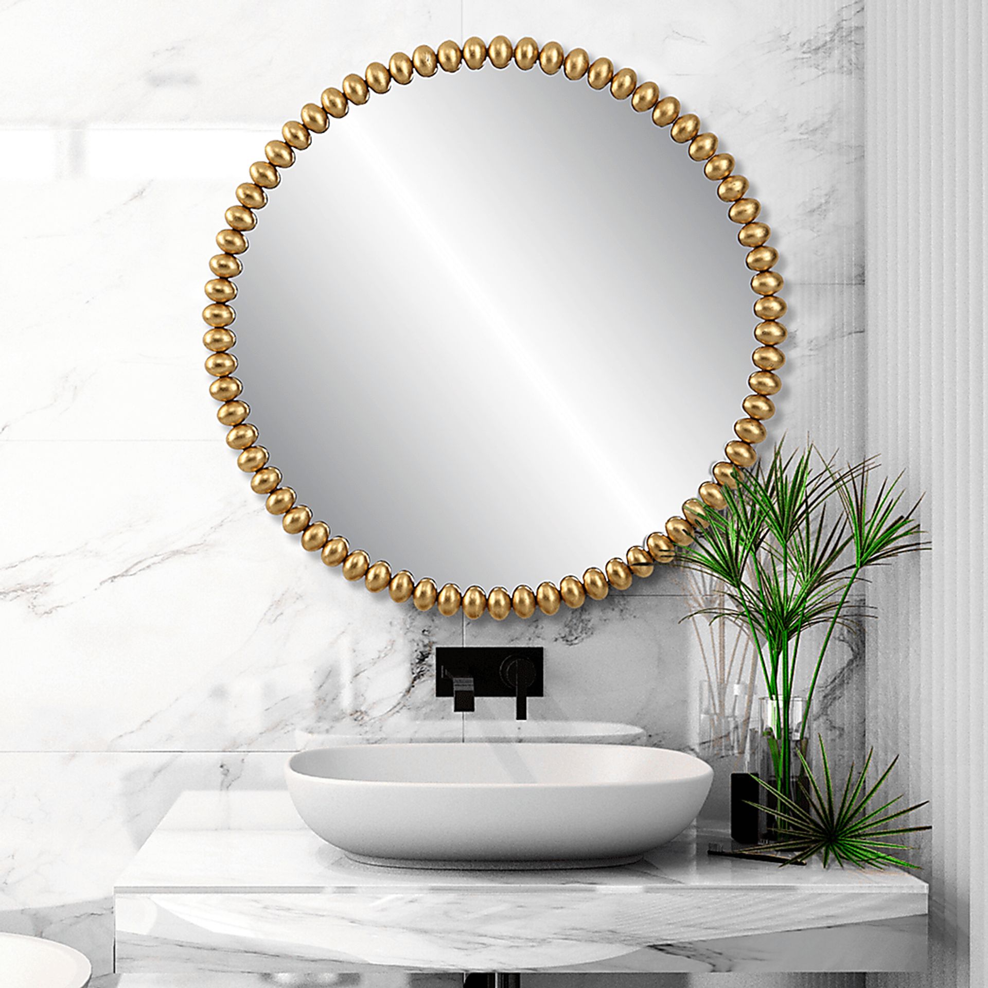 Milligran Gold Mirror - Image 5