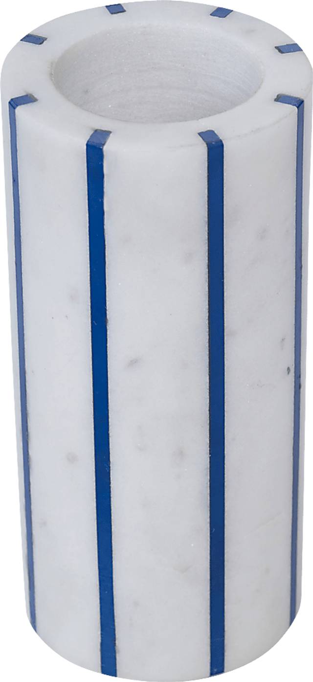 Millken White Candle Holder - Thumbnail - Image 1
