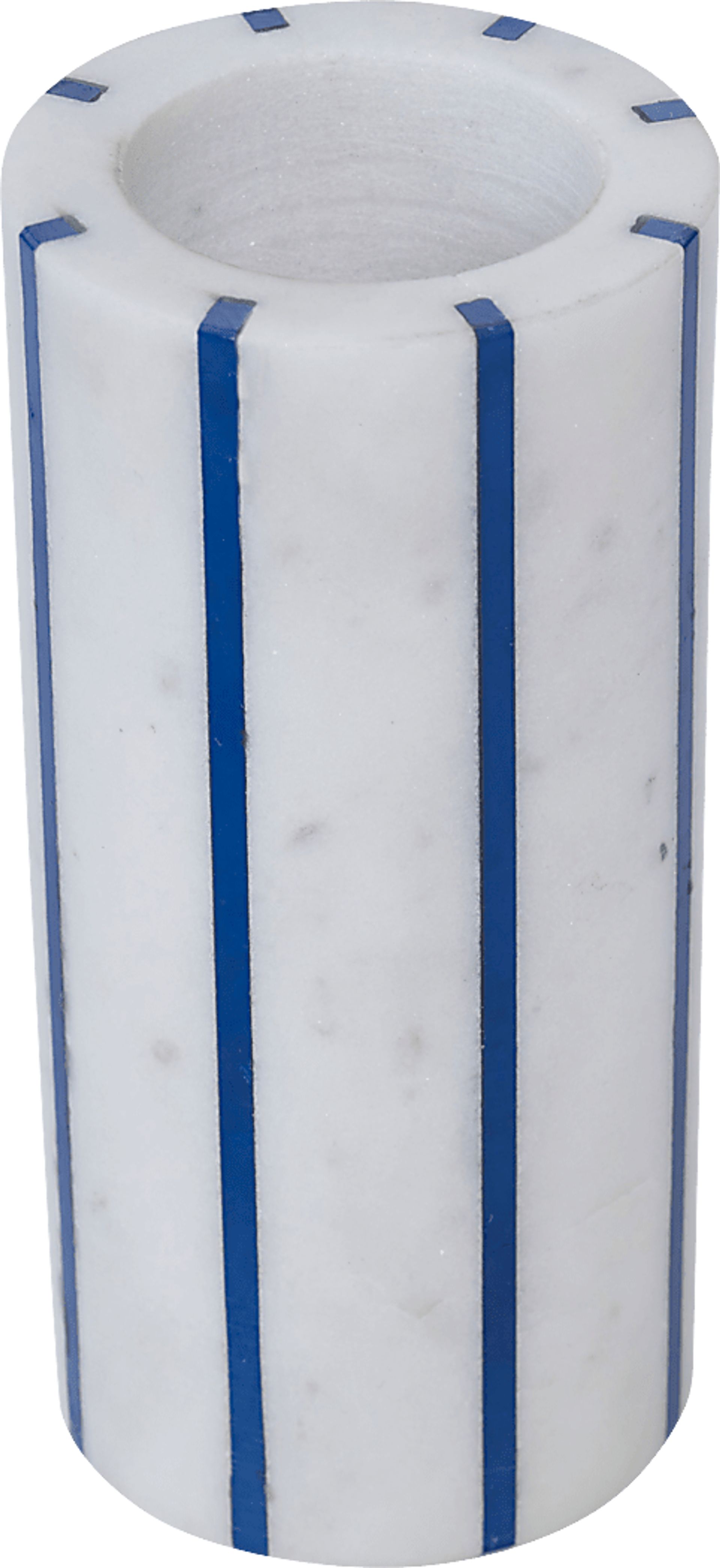 Millken White Candle Holder - Image 1