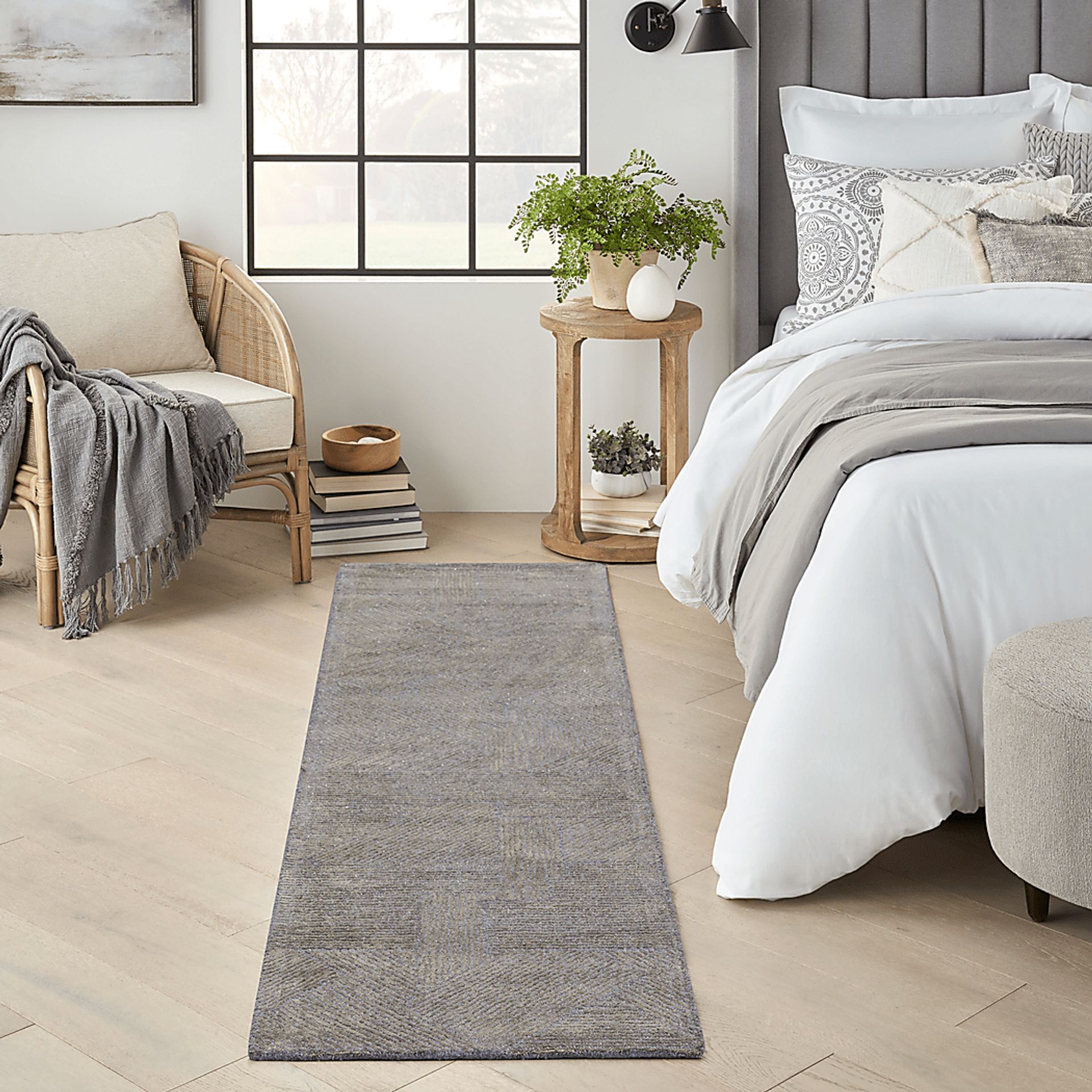 Millsboro Gray 2'3 x 8' Runner Rug - Image 2