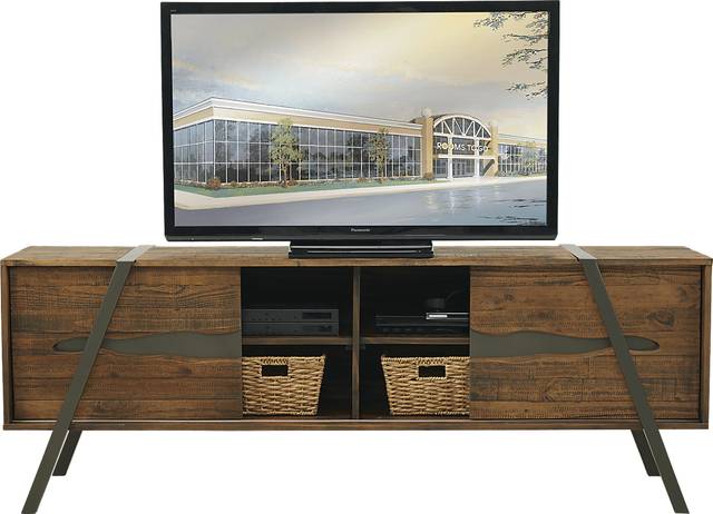 Millwood Brown 82 in. Console - Thumbnail - Image 2