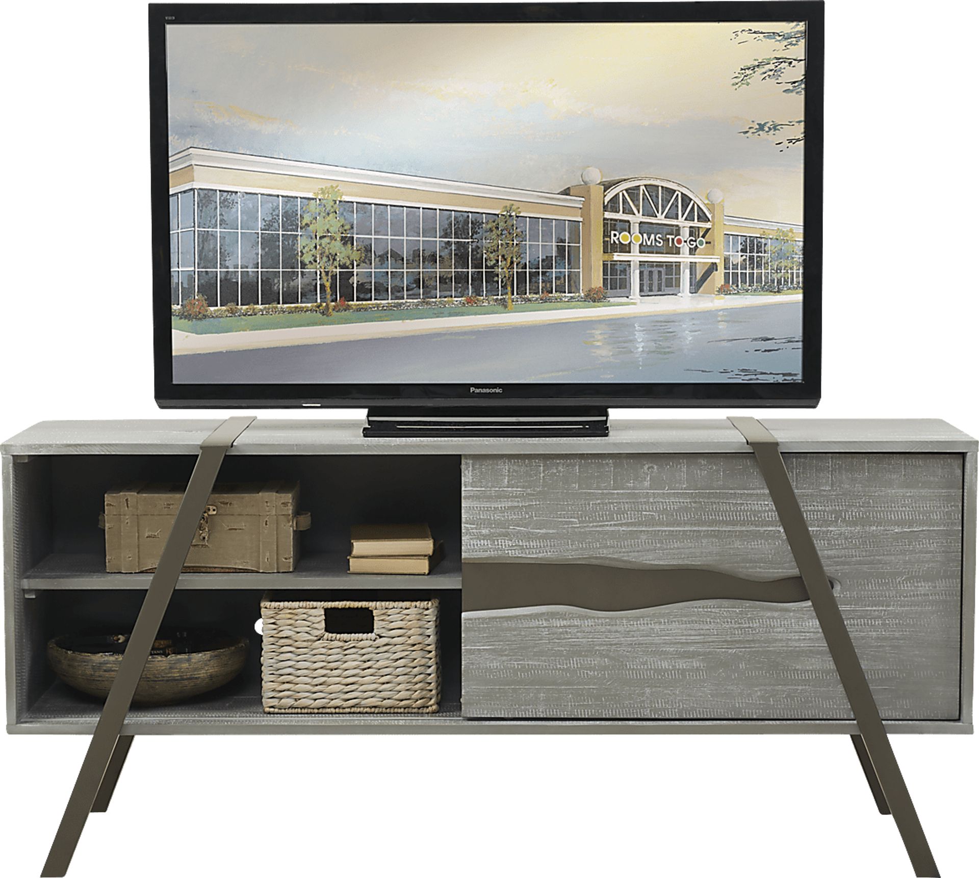 Millwood Gray 66 in. Console - Image 2