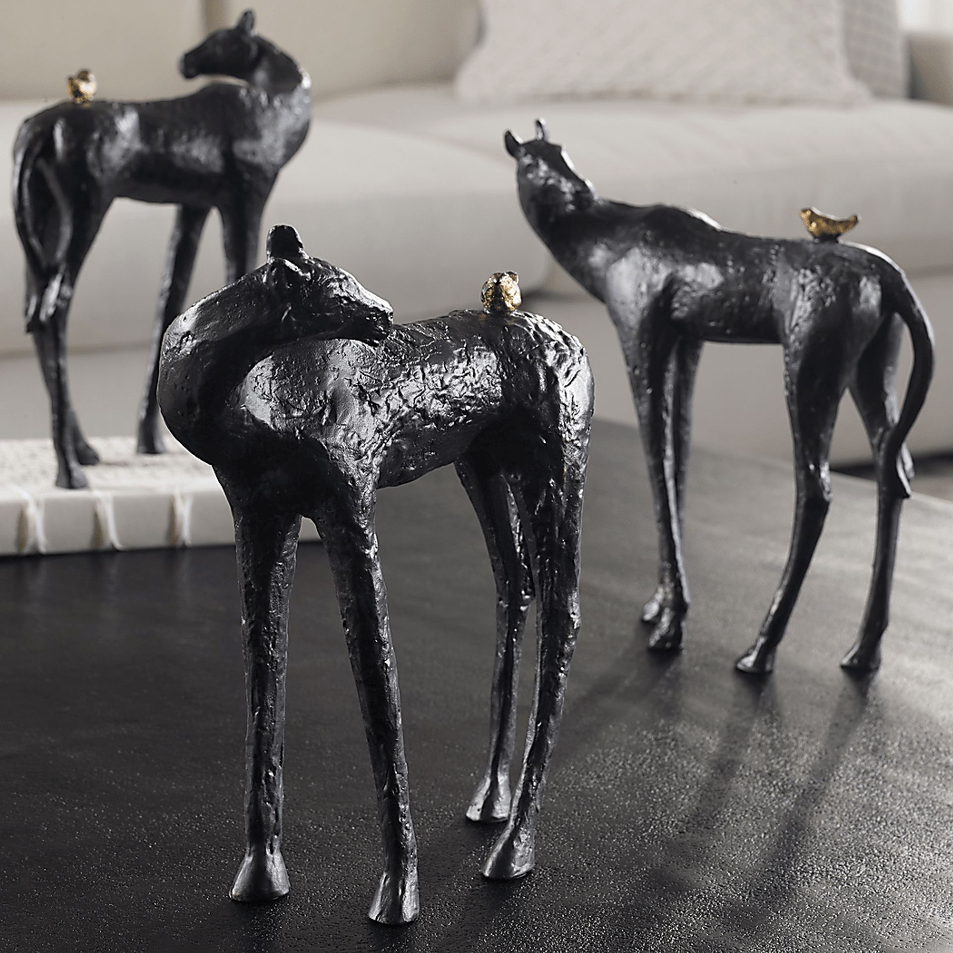 Milly And Perry Brown Sculpture - Image 4