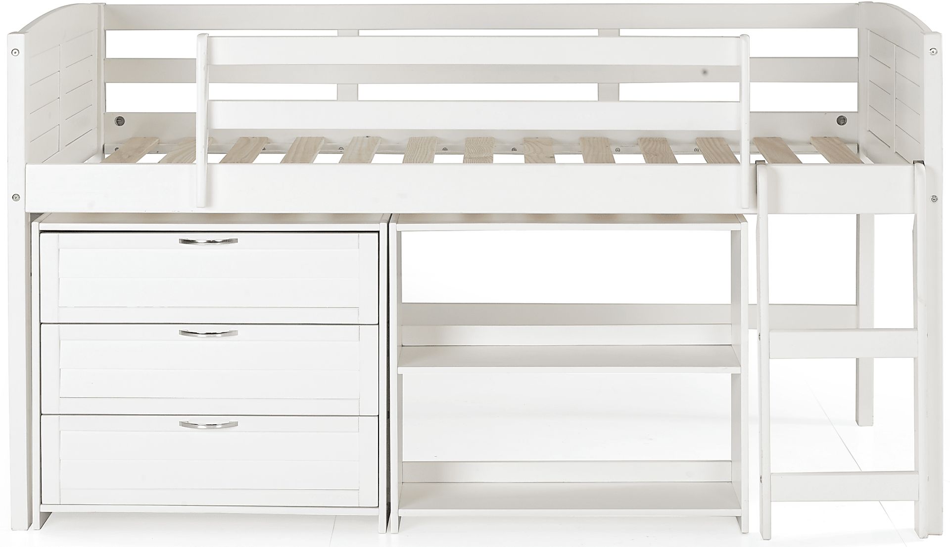 Milmarson White Twin Loft Bed - Image 4