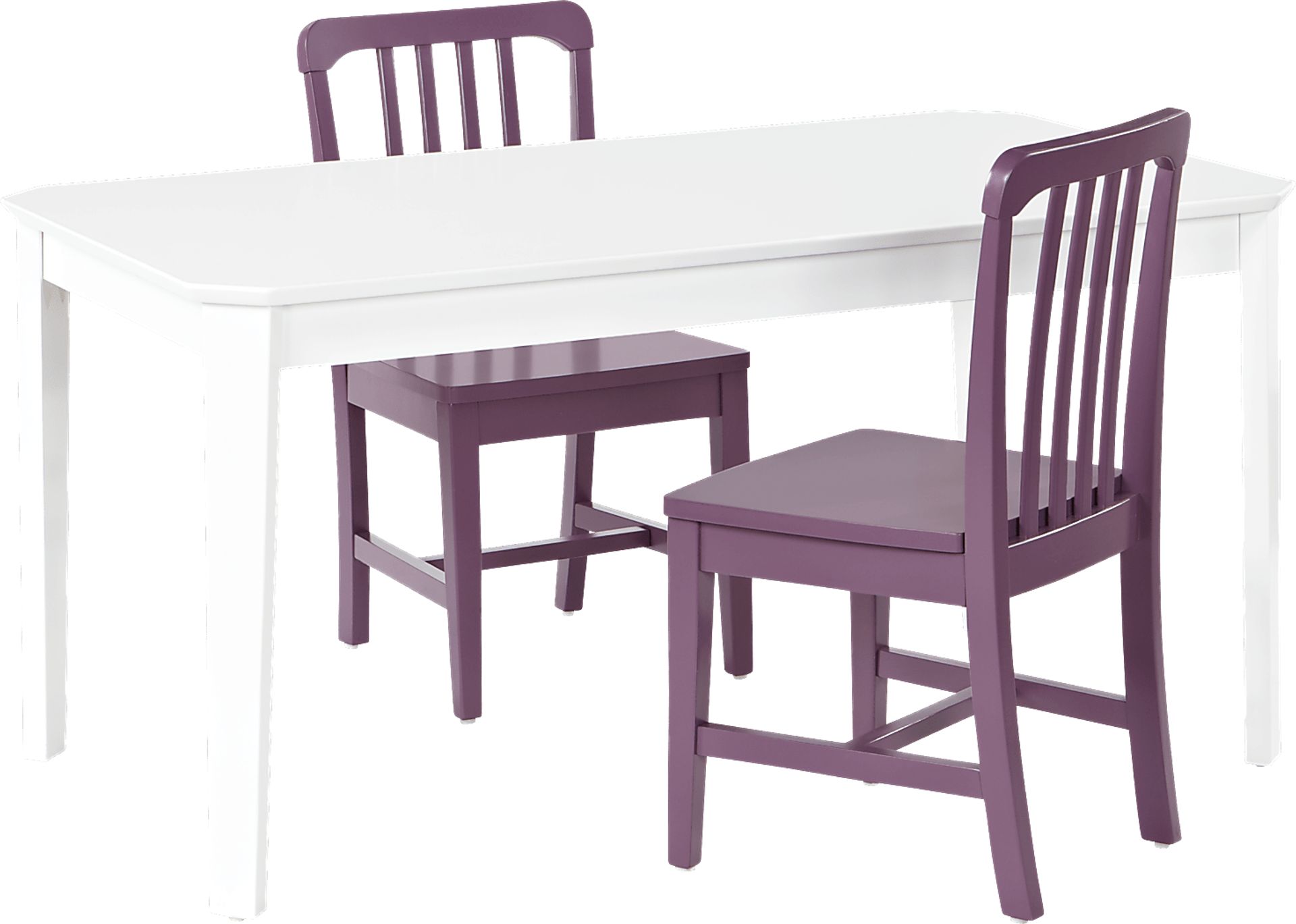 Milo Purple 3 Pc Table Set - Image 1