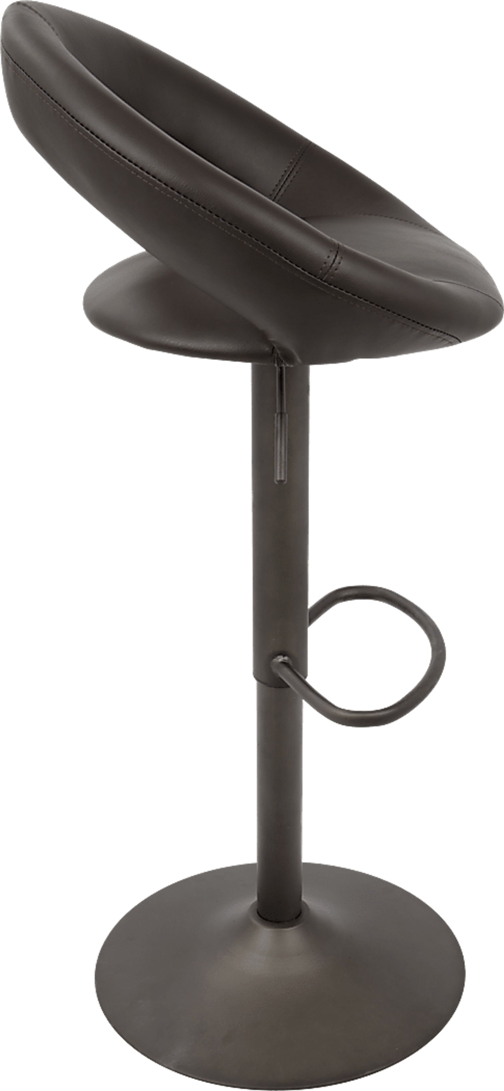 Milos Brown Barstool (Set of 2) - Image 3