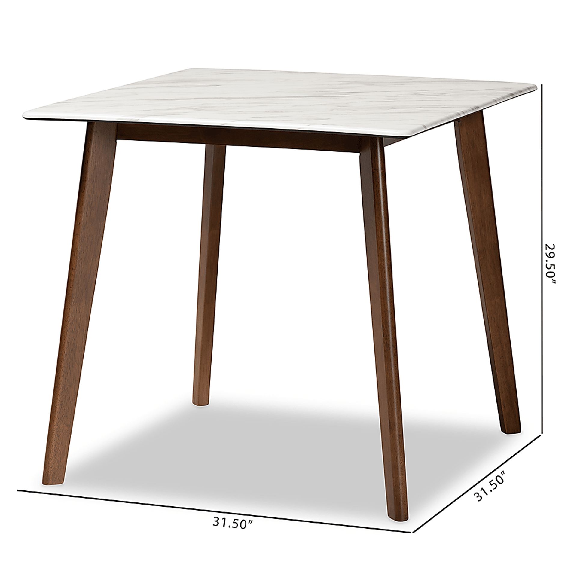 Milroy White Dining Table - Image 7