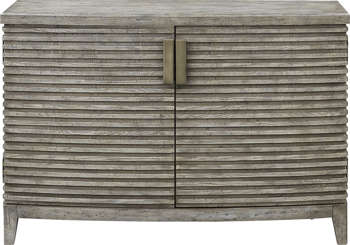 Milsom Gray Accent Cabinet