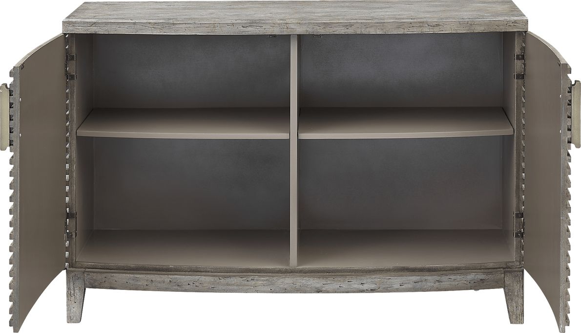 Milsom Gray Accent Cabinet
