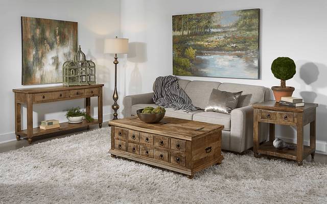 Milton Road Brown Accent Table - Thumbnail - Image 8