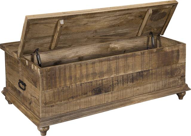 Milton Road Brown Trunk Cocktail Table - Thumbnail - Image 5