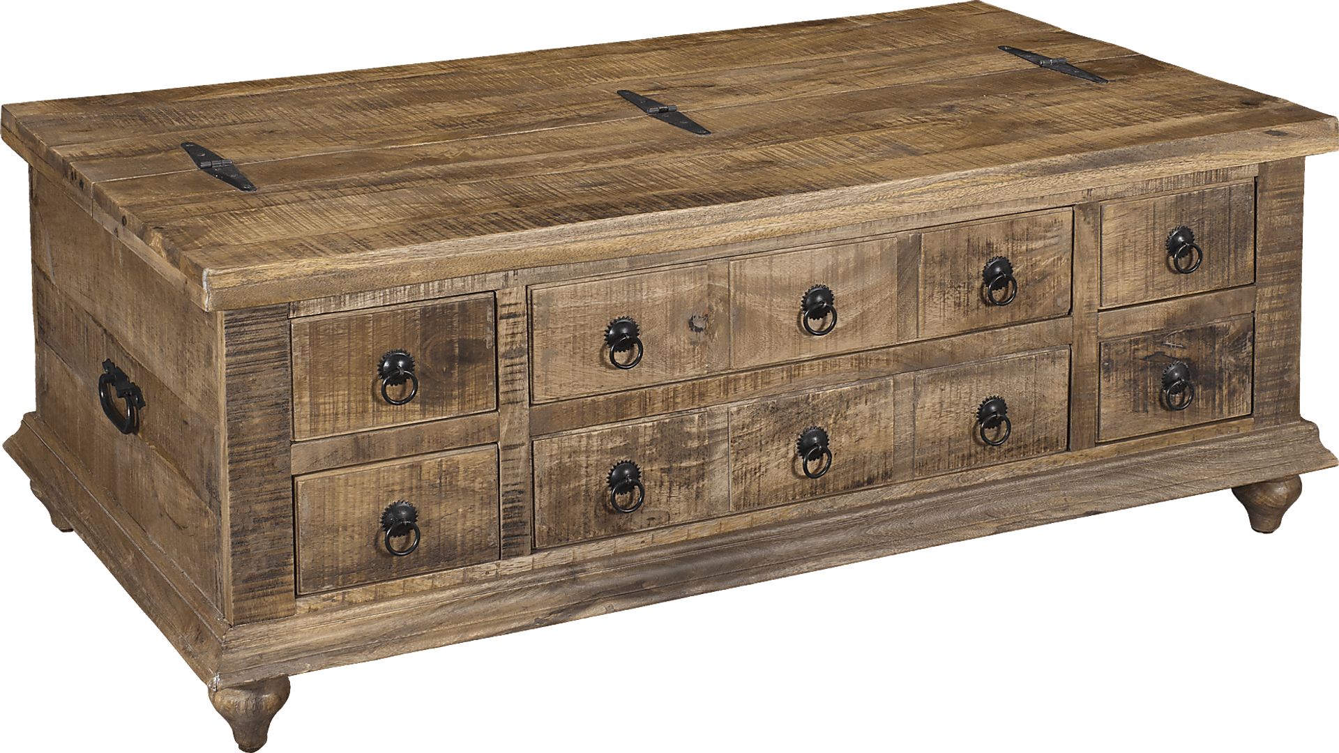 Milton Road Brown Trunk Cocktail Table - Image 1