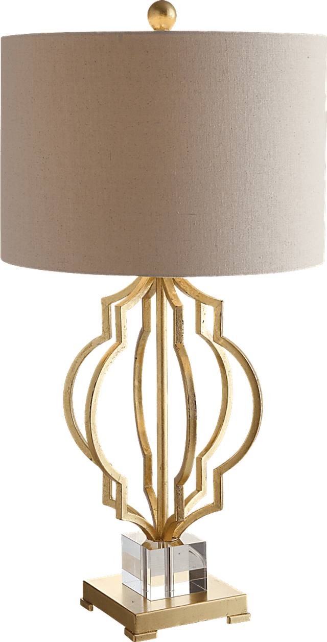 Milton Way Gold Lamp - Thumbnail - Image 1