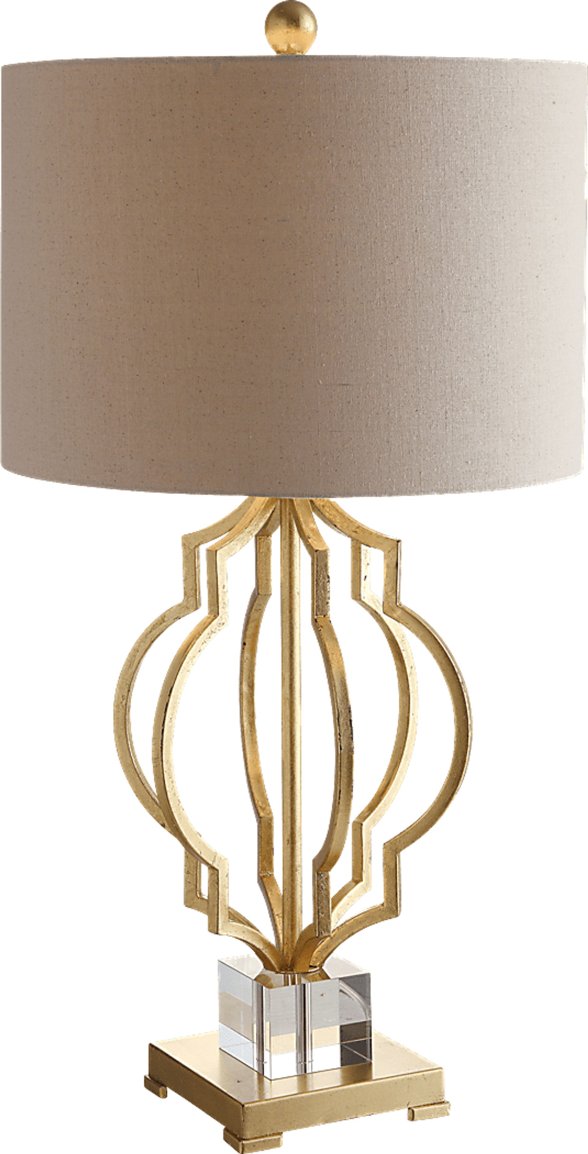 Milton Way Gold Lamp - Image 1
