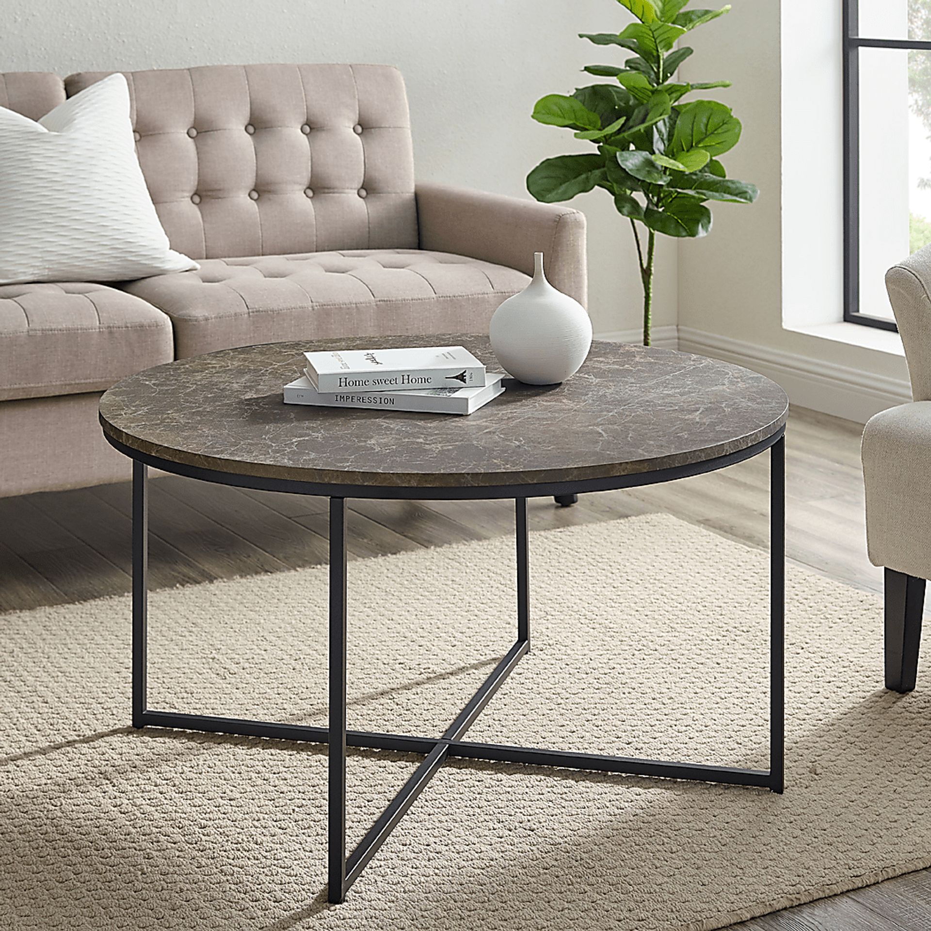 Milyer Brown Cocktail Table - Image 6