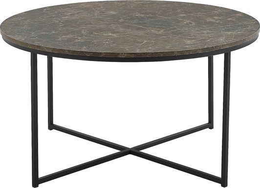 Milyer Brown Cocktail Table